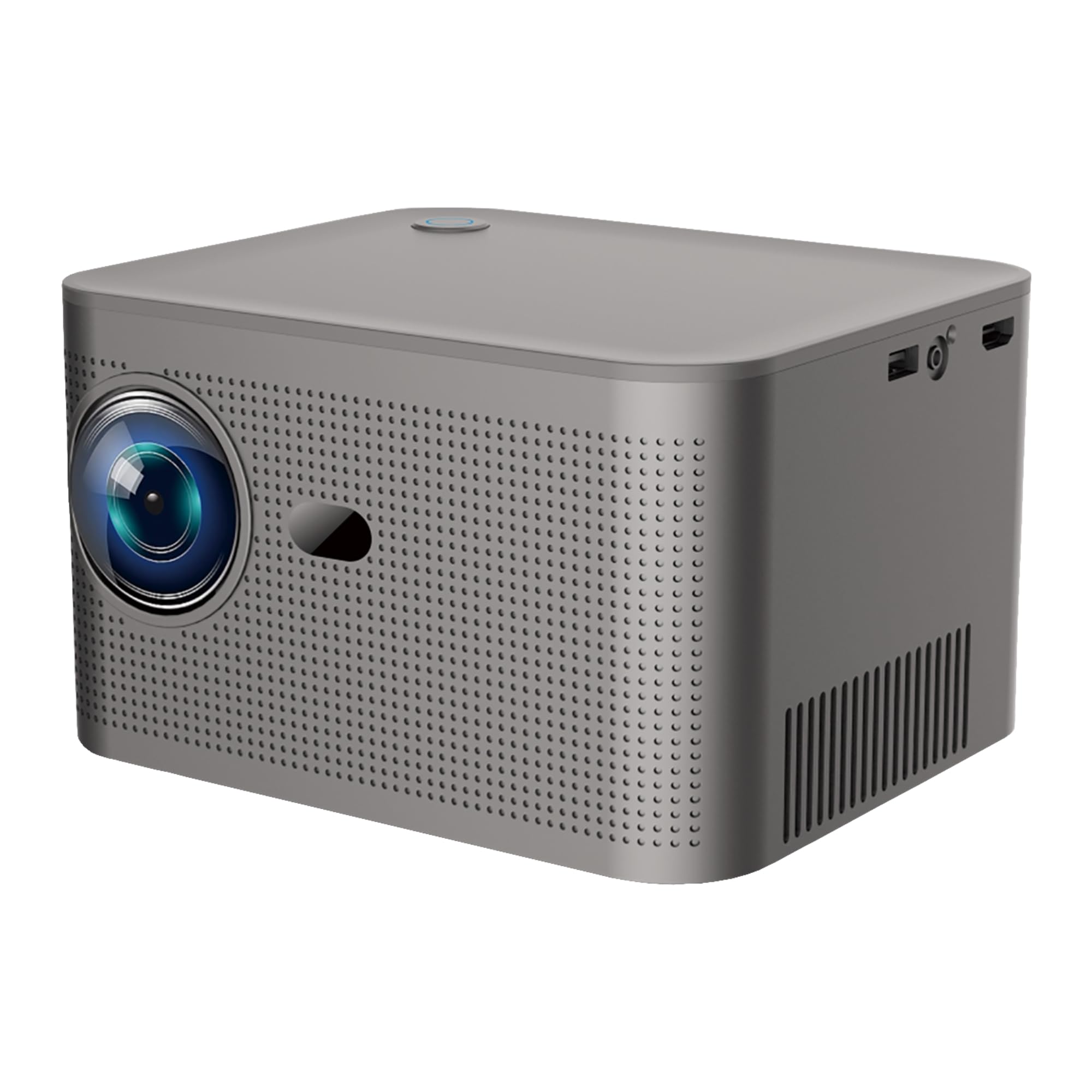TOREXO HY350 4K Support Native FullHD Android 11 WiFi BT Electric Focus & Auto Keystone (8000 lm / 2 Speaker/Wireless/Remote Controller) Portable Projector (Grey)-image-37