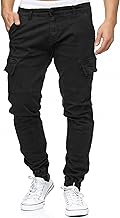 Indicode Mens August Cargo Pants | Cotton Cargo Trousers with 6 Pockets