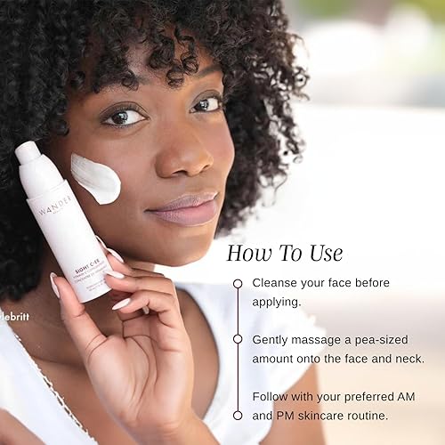 Miniatura 4 de Wander Beauty Sight C-er Concentrado de vitamina C, crema con 20% de vitamina C para rellenar, iluminar e hidratar la cara, hidratante iluminadora