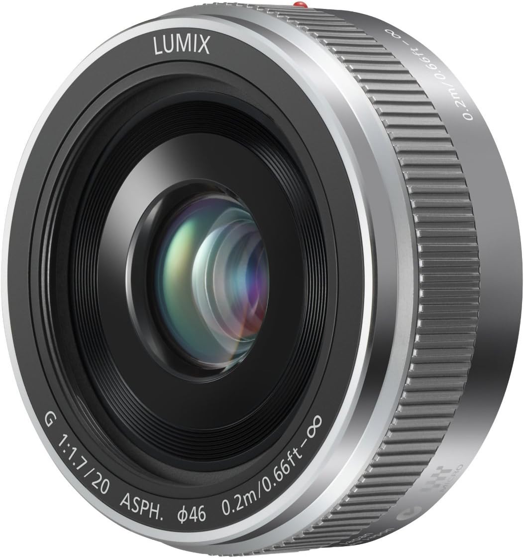 Panasonic LUMIX G II Lens, 20MM, F1.7 ASPH, MIRRORLESS Micro Four Thirds, H-H020AS (USA Silver)
