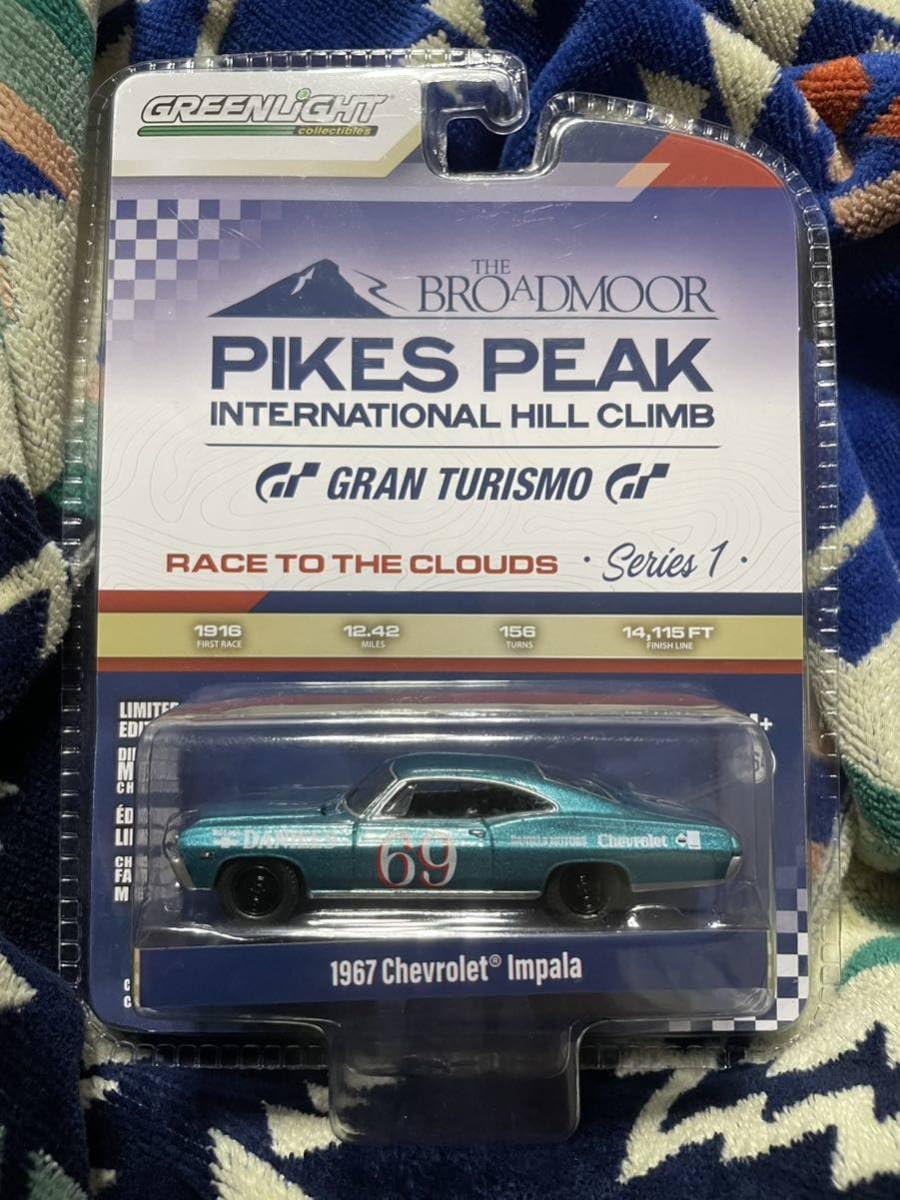 Amazon.co.jp: グリーンライト GREENLIGHT 1967 Chevrolet Impala RACE 