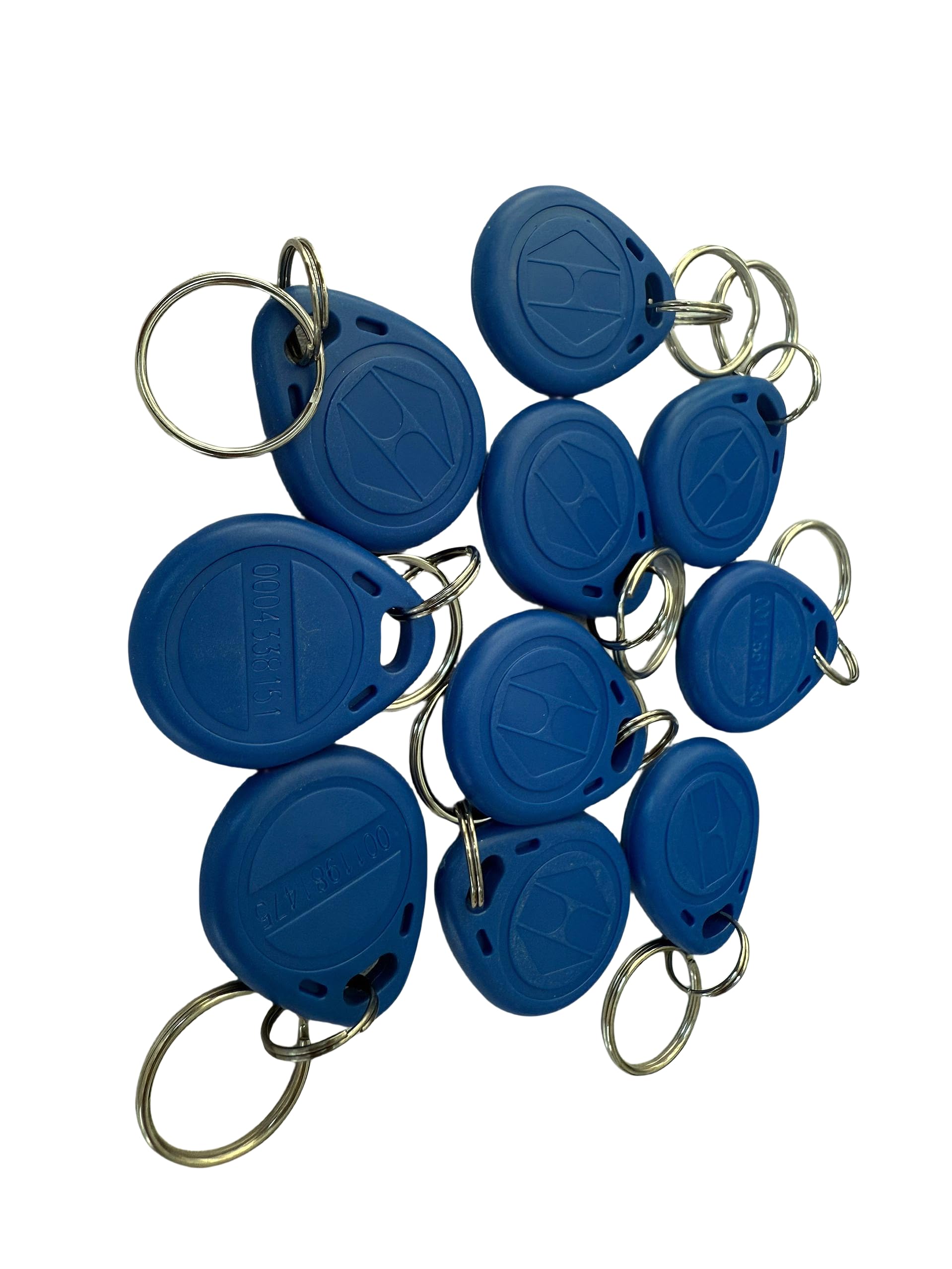 YARONGTECH Llaveros de proximidad RFID 125 kHz azul – Token – Llavero – Etiqueta – Llave de tarjeta