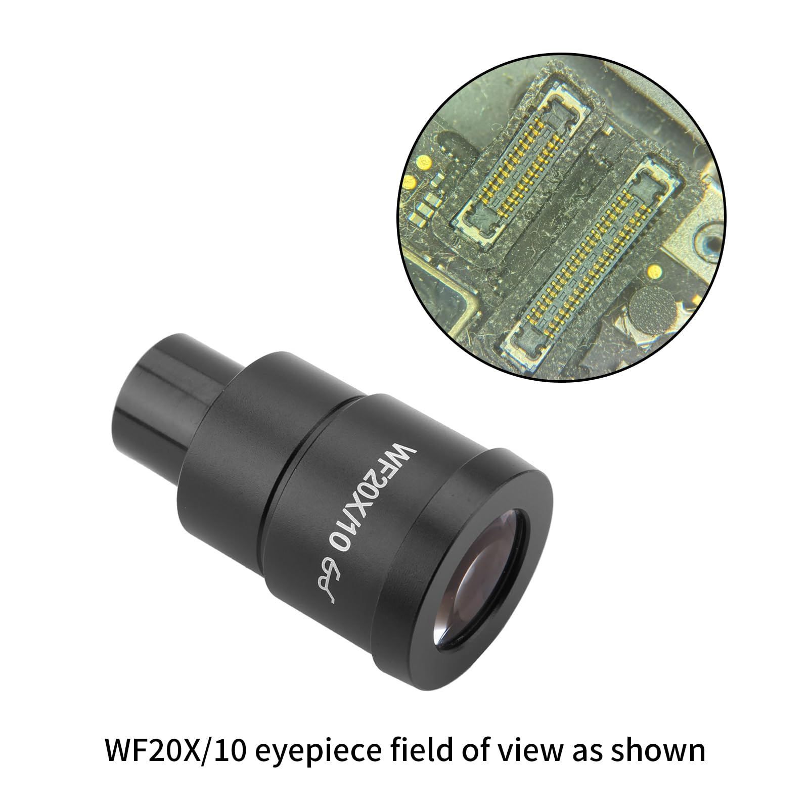 1 Uds WF20X/10 Super Widefield 20X Microscopio Estéreo Ocular Tamaño De Montaje 30mm para Microscopio Estéreo Binocular Triocular
