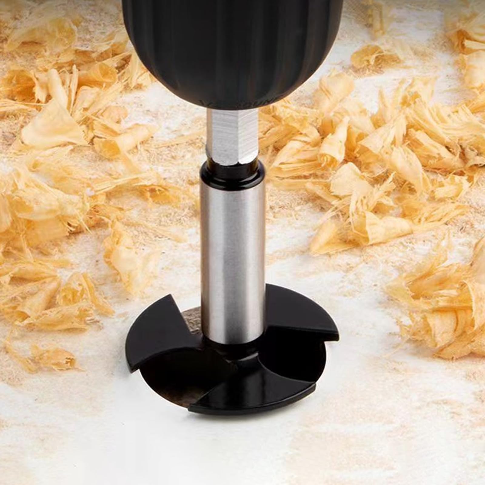 Forstner, Punta da Trapano da 15-100 Mm, in Carburo Di Tungsteno, per Legno, Sega a Tazza, Apri Trivella per Legno e Lavorazidel Legno/79Mm