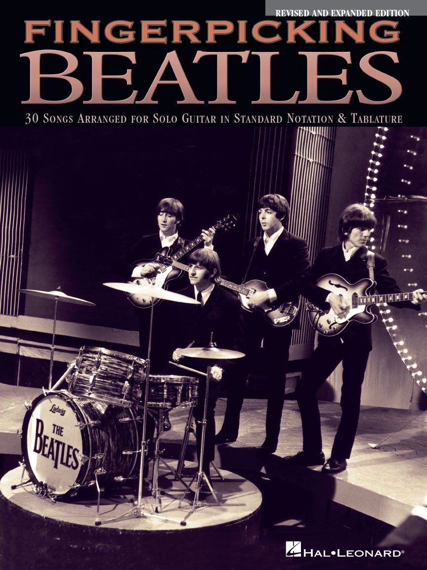 Fingerpicking Beatles - Guitar Tablature Songbook | 30 Classic Songs for Solo Guitar | Sheet Music with Standard Notation & Tabs | Includes Let It Be, Yesterday, Hey Jude & More | Hal Leonard