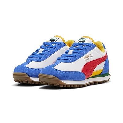 PUMA Kids Easy Rider (Little Kid) Kids Shoes Puma White/Puma Red