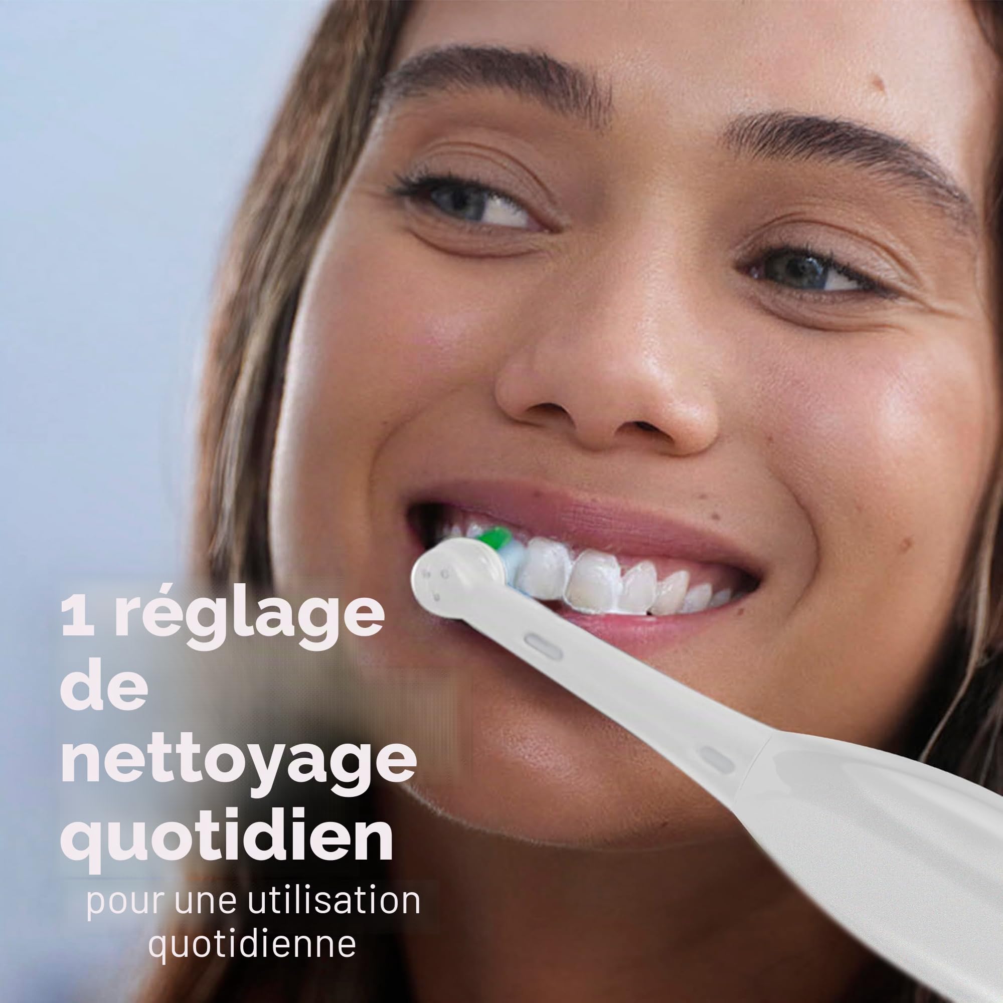 Oral B Pro 100 Precision Clean Brosse à dents avec batterie Blanc