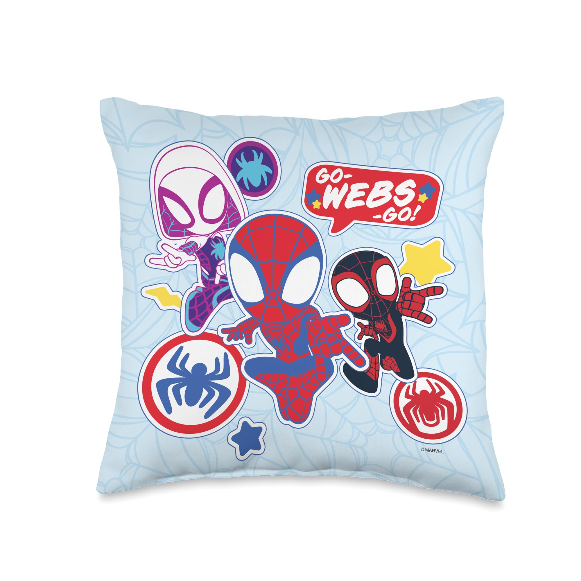 Coussin Spidey Team Go pour décorer et rendre confortable la chambre enfant