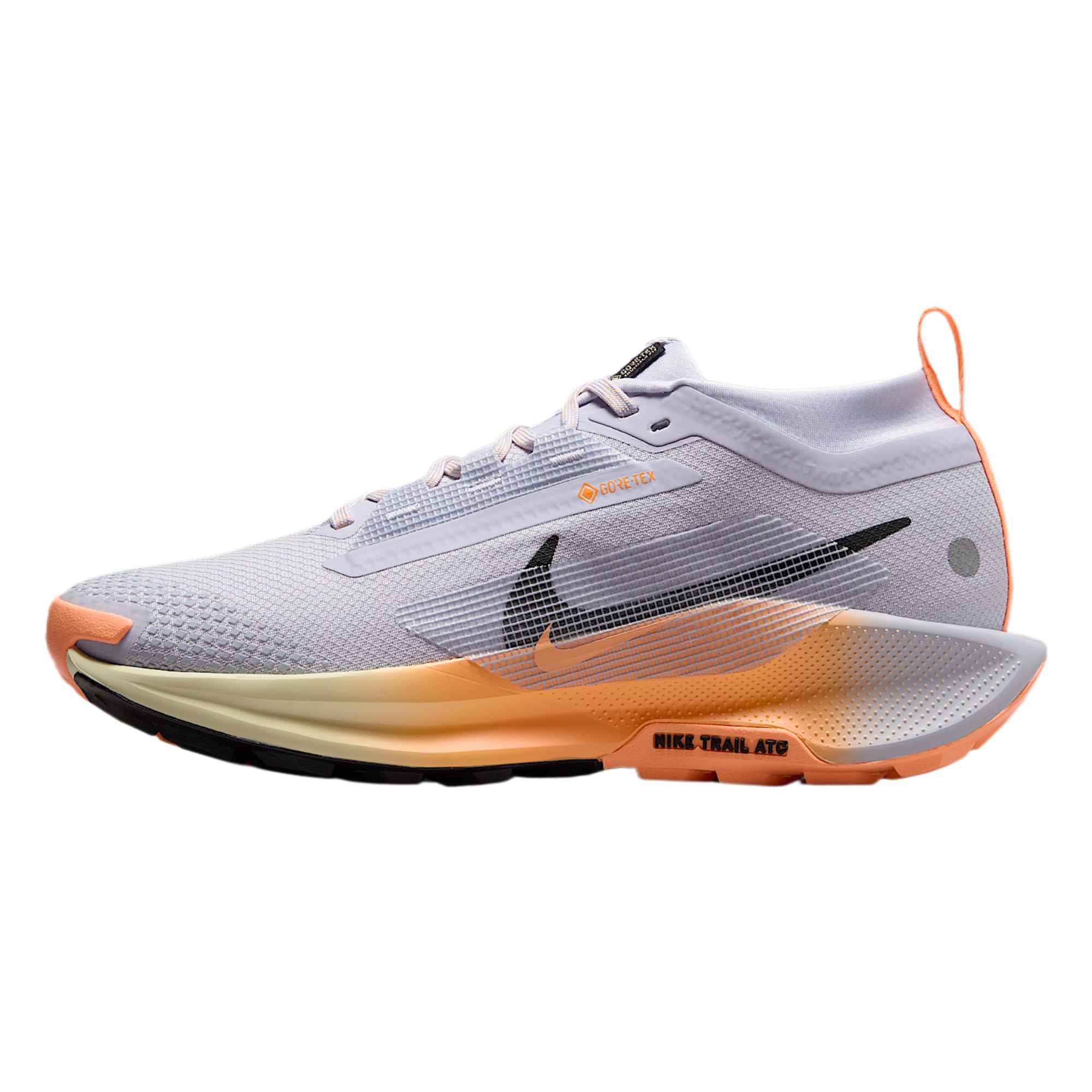 NIKE W Pegasus Trail 5 GTX - Scarpe da Corsa da Donna, Ghost Black Malt Orange Pulse, 41 EU