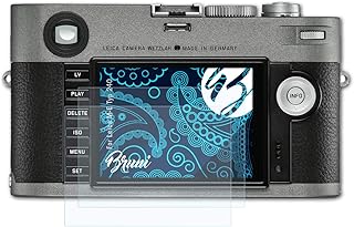 Bruni Screen Protector compatible with Leica M-E Typ 240 Protector Film, crystal clear Protective Film (2X)