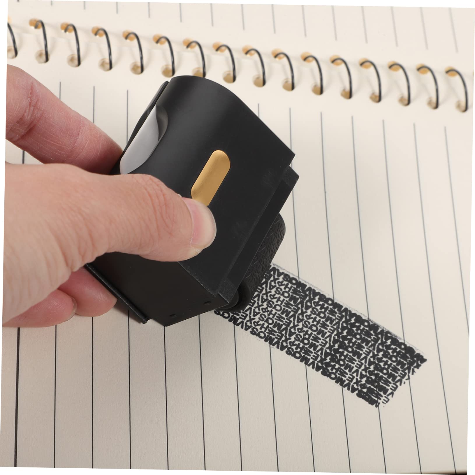 NUOBESTY 5pièces Tampon De Identité Tampon Multifonction Pour Factures Et Documents Privés Accessoire Pratique Pour Confidentialité Sécurité Informations