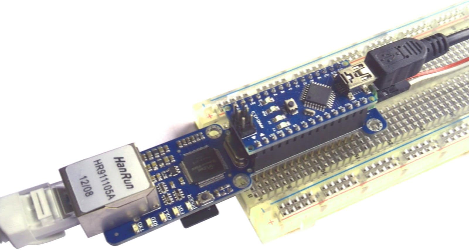 Deek-Robot Upgrade Nano W5100 Ethernet Shield for Arduino Nano