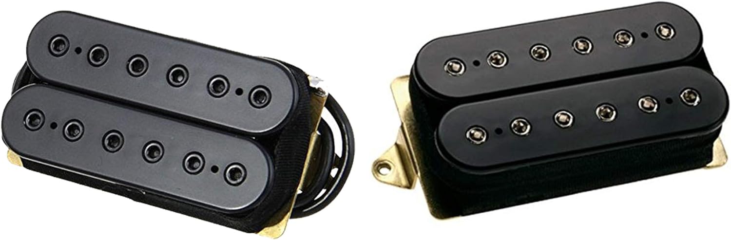 Dimarzio Super Distortion and PAF Pro Pickup Set Black