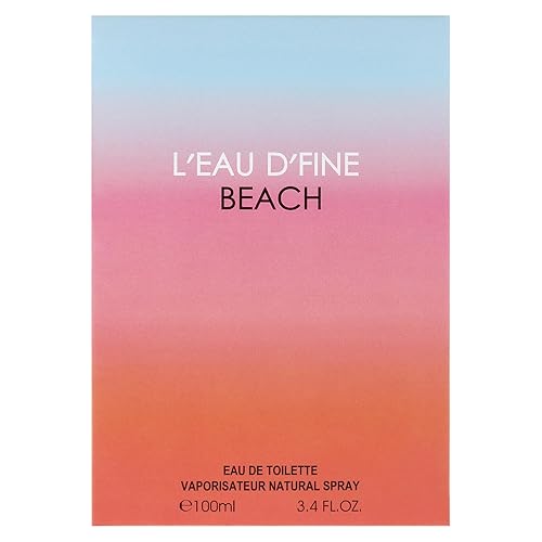 Miniatura 2 de Leau Dfine - Beach by Fine Perfumería para hombres - 3.4 oz EDT Spray