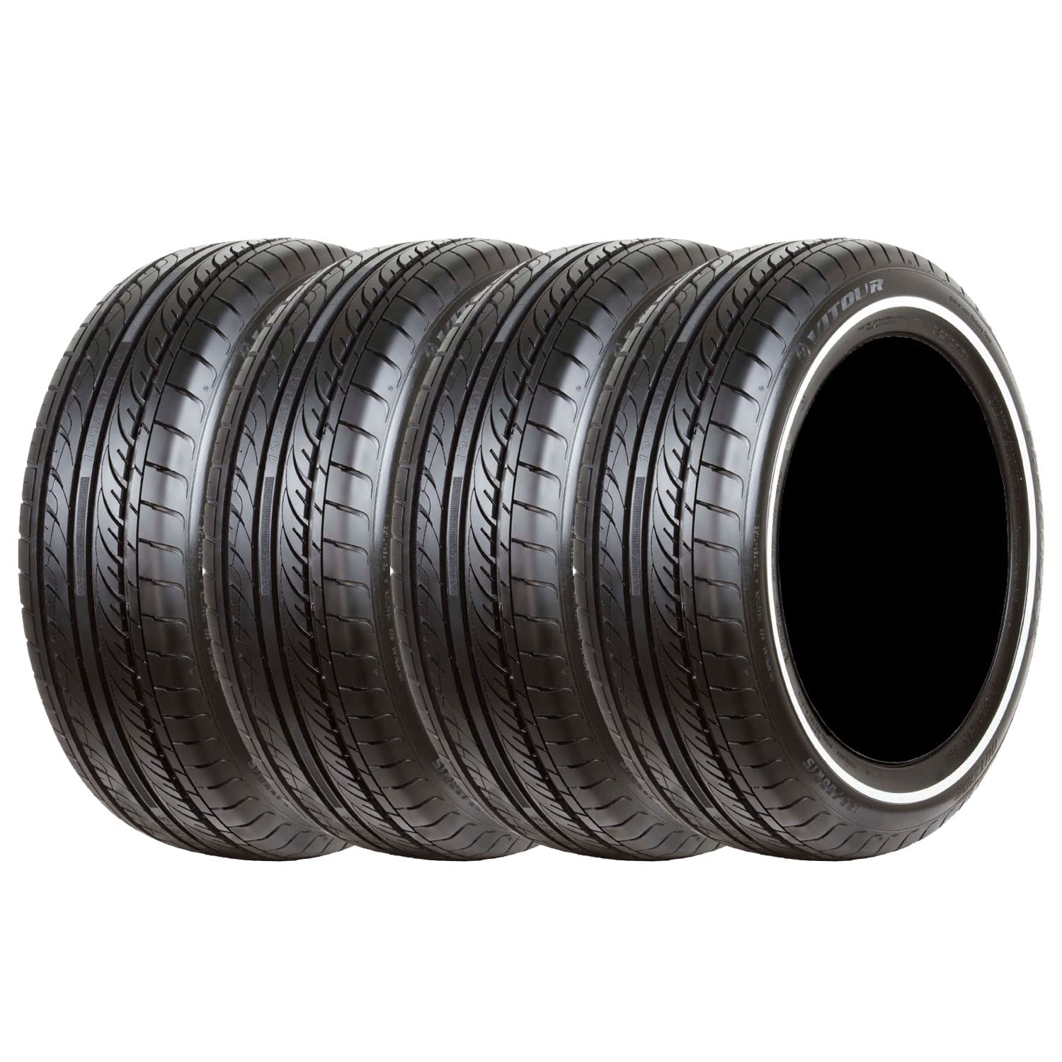 Amazon.co.jp: 【4本セット】ヴィッツァータイヤ （VITOUR TIRE）高 