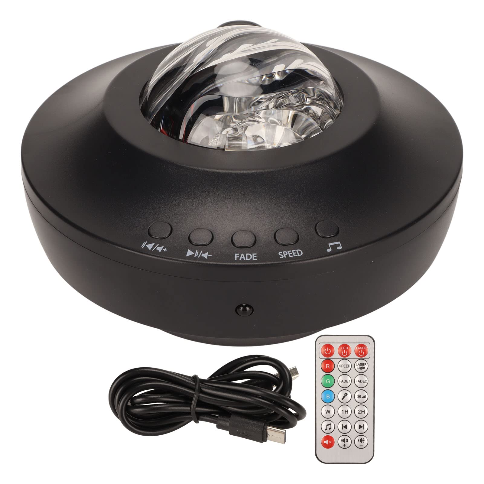 Zunate Proiettore Star con Altoparlante Bluetooth |Macchina per il Rumore