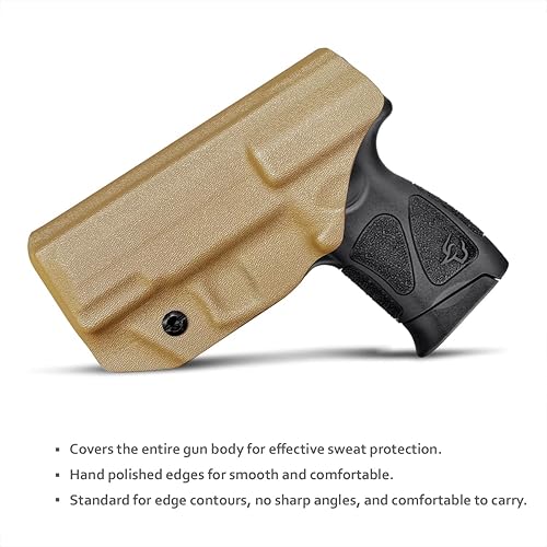 Vista 61 de Funda Taurus G3C G2C IWB Kydex Holster Taurus G3C / G2C / G2S / PT111 / PT140 0.354 in/.40 - Cintura interior oculta Taurus G3C / G2C / G2S / PT111