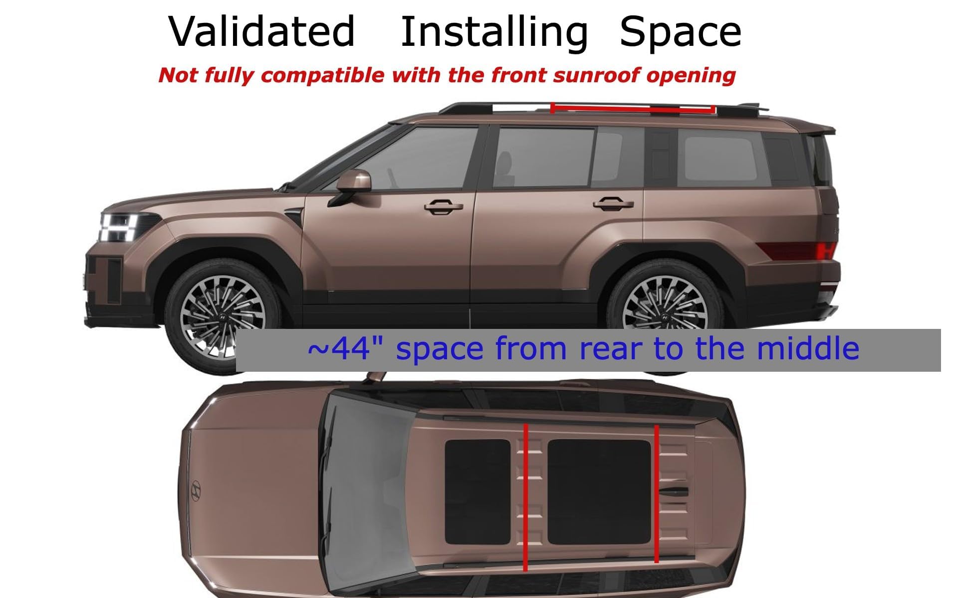 Roof Basket Santa Fe Roof Bars Cargo Box Hyundai Santa Fe With
