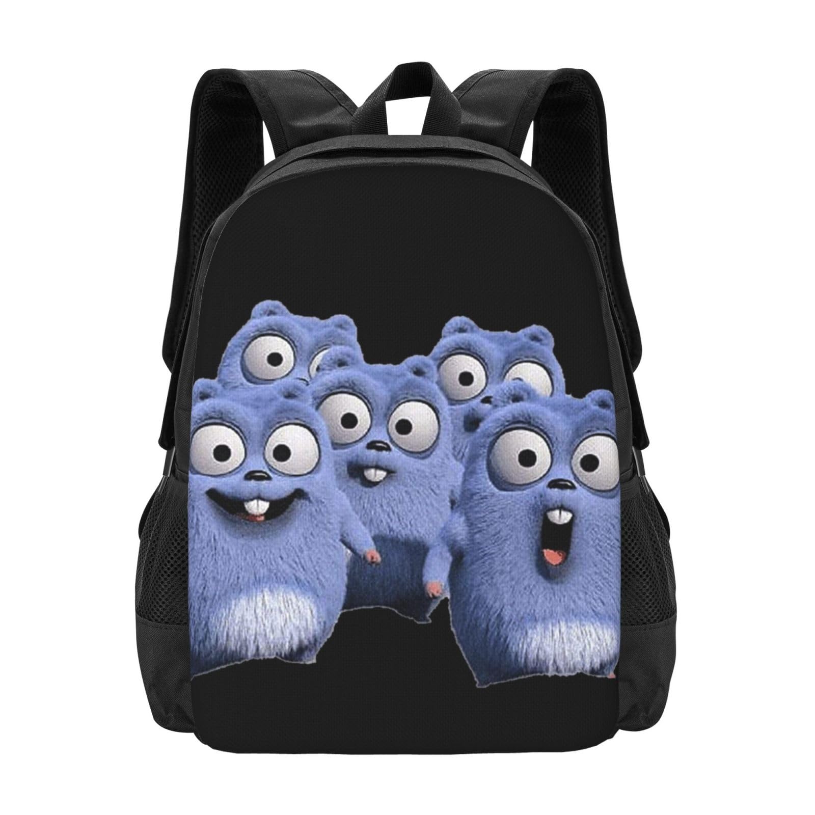 DPgUfPV Grizzy and Anime The Lemmings School Backpack Portable Daypack for Outdoor Sports Travel Bag