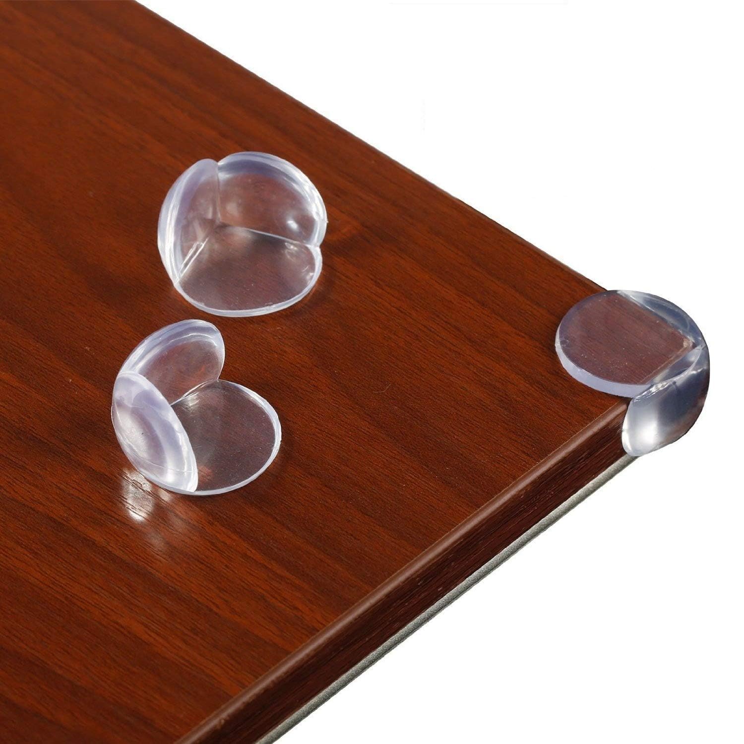 Klever Zone Child Safety Protector for Table Corner Edge Protection Cover Free Anti-Collision Edge & Guards, Transparent Color 8 Pcs.