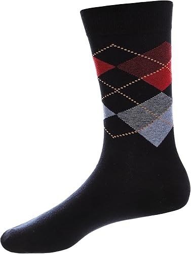 Miniatura 4 de Calcetines de algodón de alta calidad para hombre, calcetines de vestir para hombre, sin costuras, ultra suaves, transpirables (talla única)