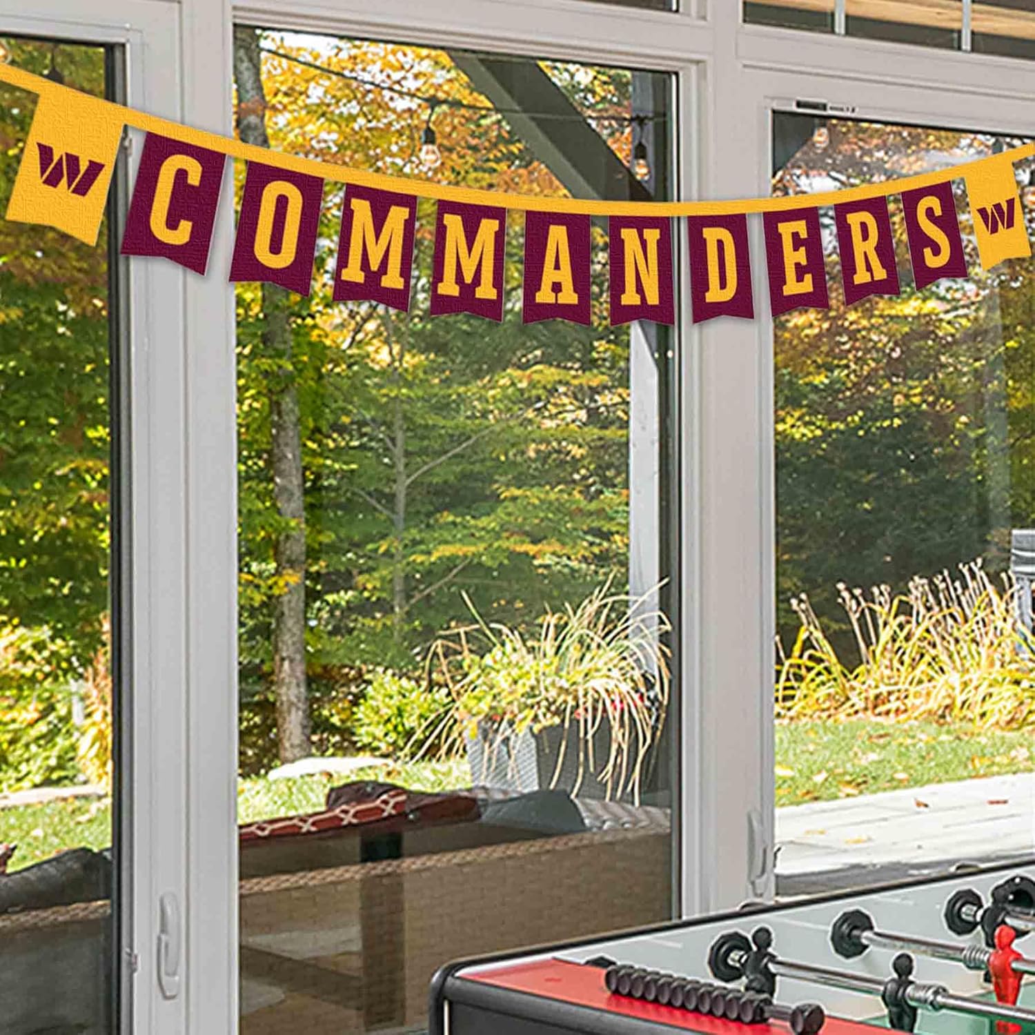 WinCraft Washington Commanders Banner String Pennant Flags - Image 3