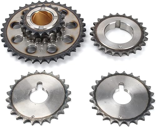 Miniatura 6 de MPLUS Kit de cadena de distribución 1610065D00 con bomba de aceite compatible 2002-2003 para Suzuki Aerio 2.0L  1999-2003 para Suzuki Vitara 2.0L