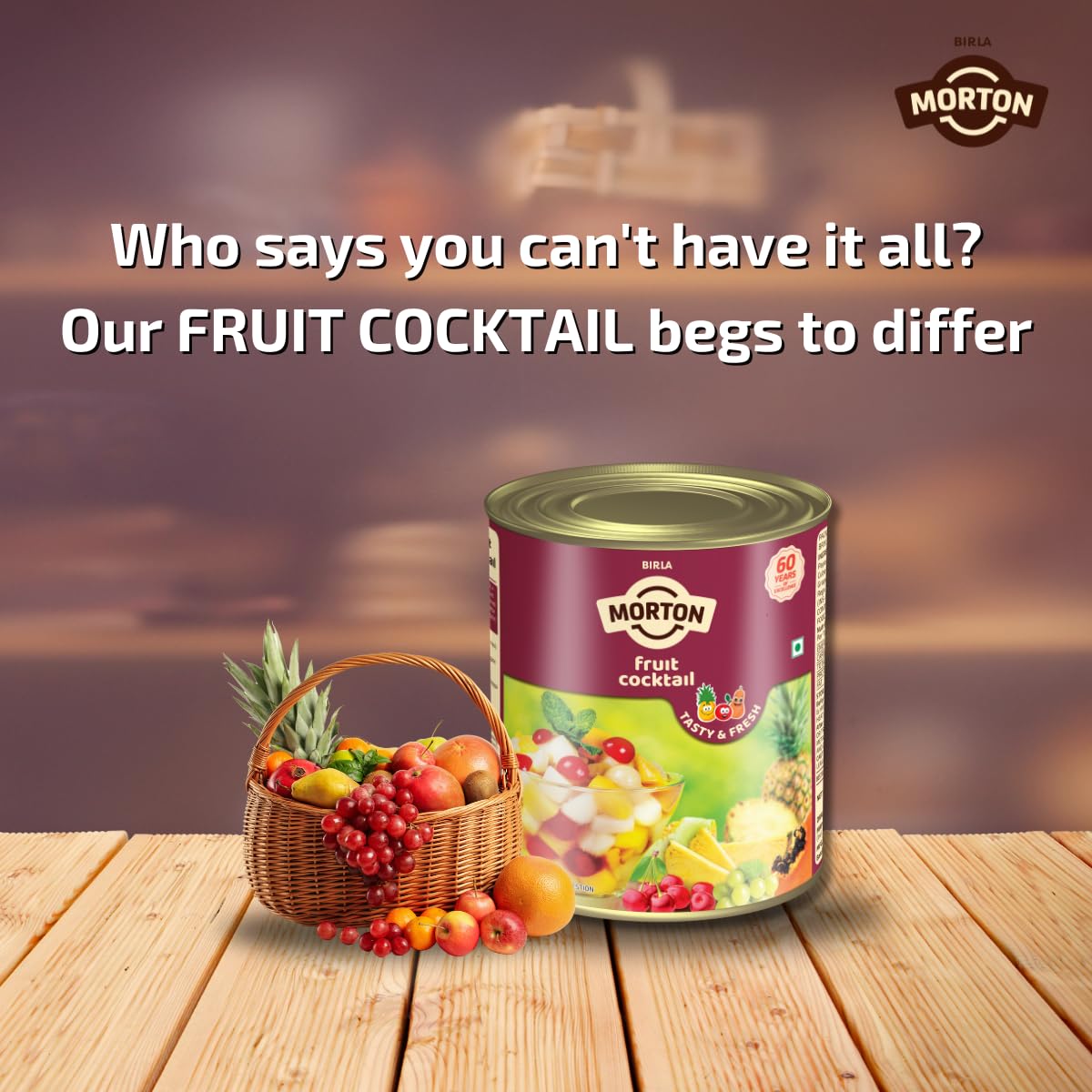 MORTON Fruits Cocktail | 100% Natural | Healthy & Tasty - 850gm (Pack of 2) - Image 8 thumbnail