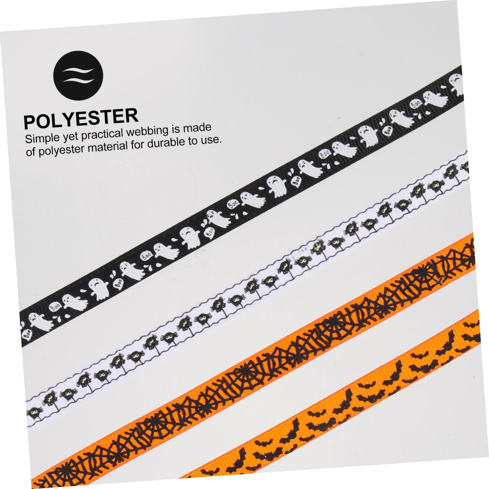 SET di disegni da ricamo mistici di Halloween - Pipistrelli spettrali, teschio bianco, gargoyle, decorazioni fantasy dark gotiche per regali artigianali in tessuto nero - Italia