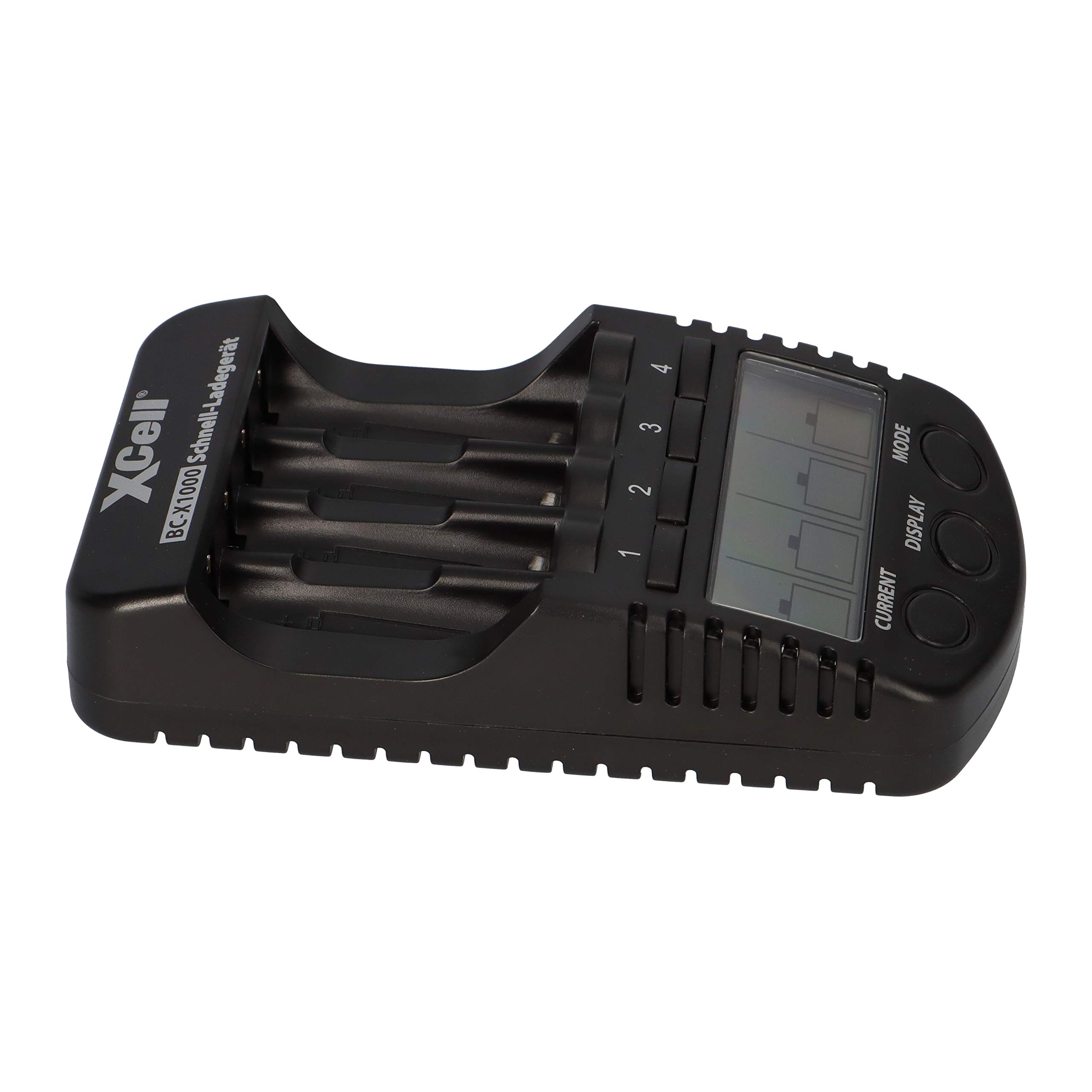 Ładowarka do szybkiego ładowania/wyświetlacz LCD/złącze USB/funkcja odświeżania/funkcja testowania BC-X1000 uniwersalny wyświetlacz LCD 4-wpustowy wtyk stacja ładująca AA AAA NI-MH NI-Cd