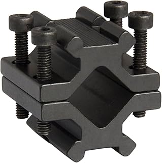 Barrel Clamp On to Picatinny Weaver Rail Mount Adapter For Harris Rifle Bipod - Emma Mall