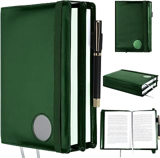 Double AA Big Book Cover in Dark Green