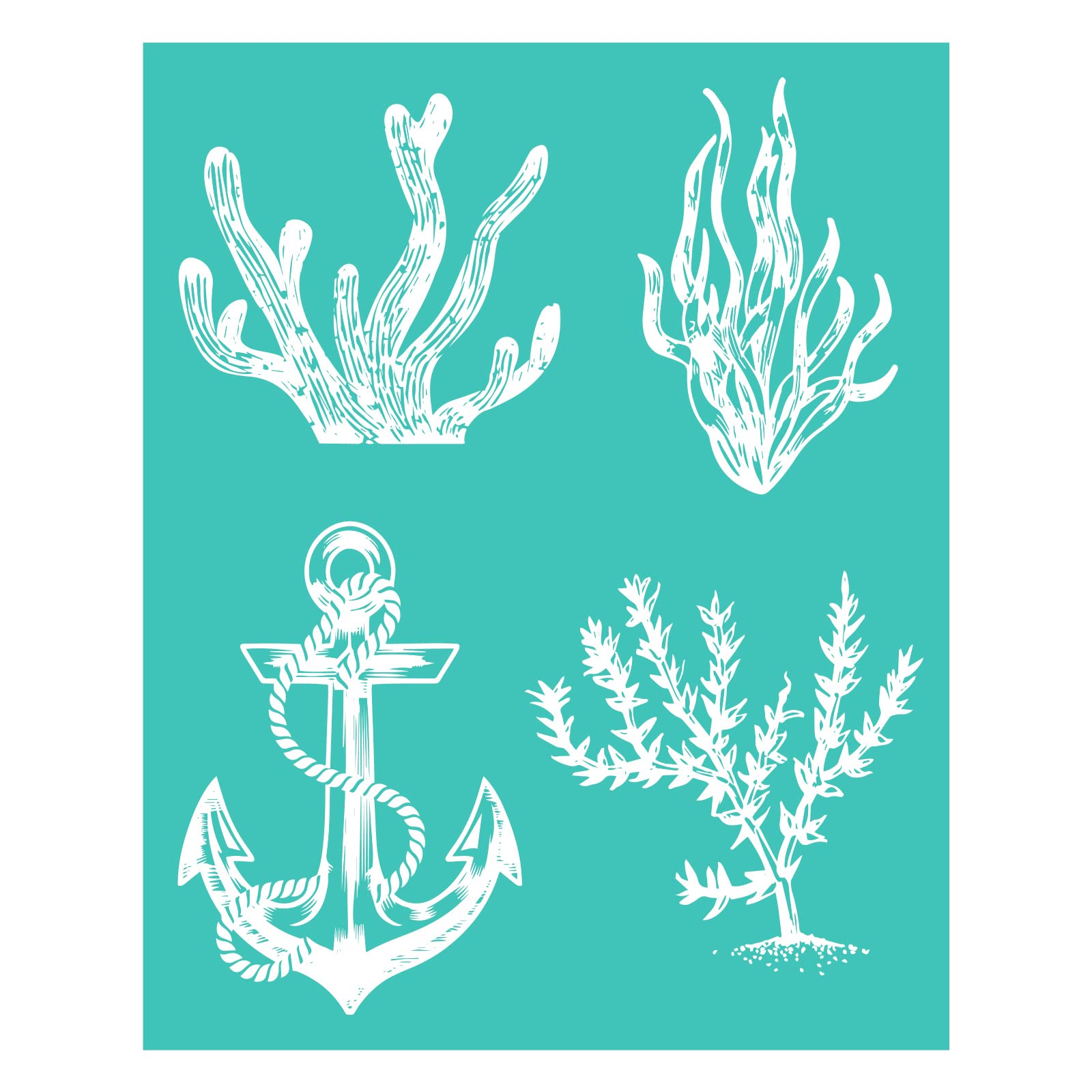 amazon-com-2pcs-marine-plants-seaweed-silkscreen-stencil-reusable-self-adhesive-silk-screen-printing-for-decor-printing-on-wood-fabric-wall-cup-plate-glass-paper-home-festival-decorations-pattern-8x10inch