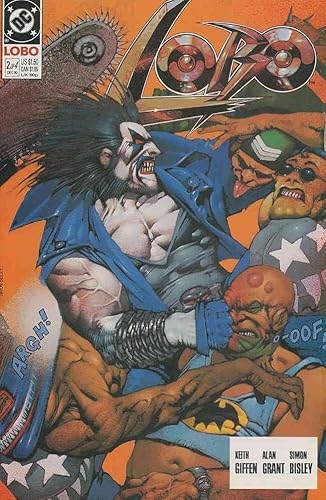 Lobo (serie mini) #2 VF DC cómic  Con póster de Predator 2