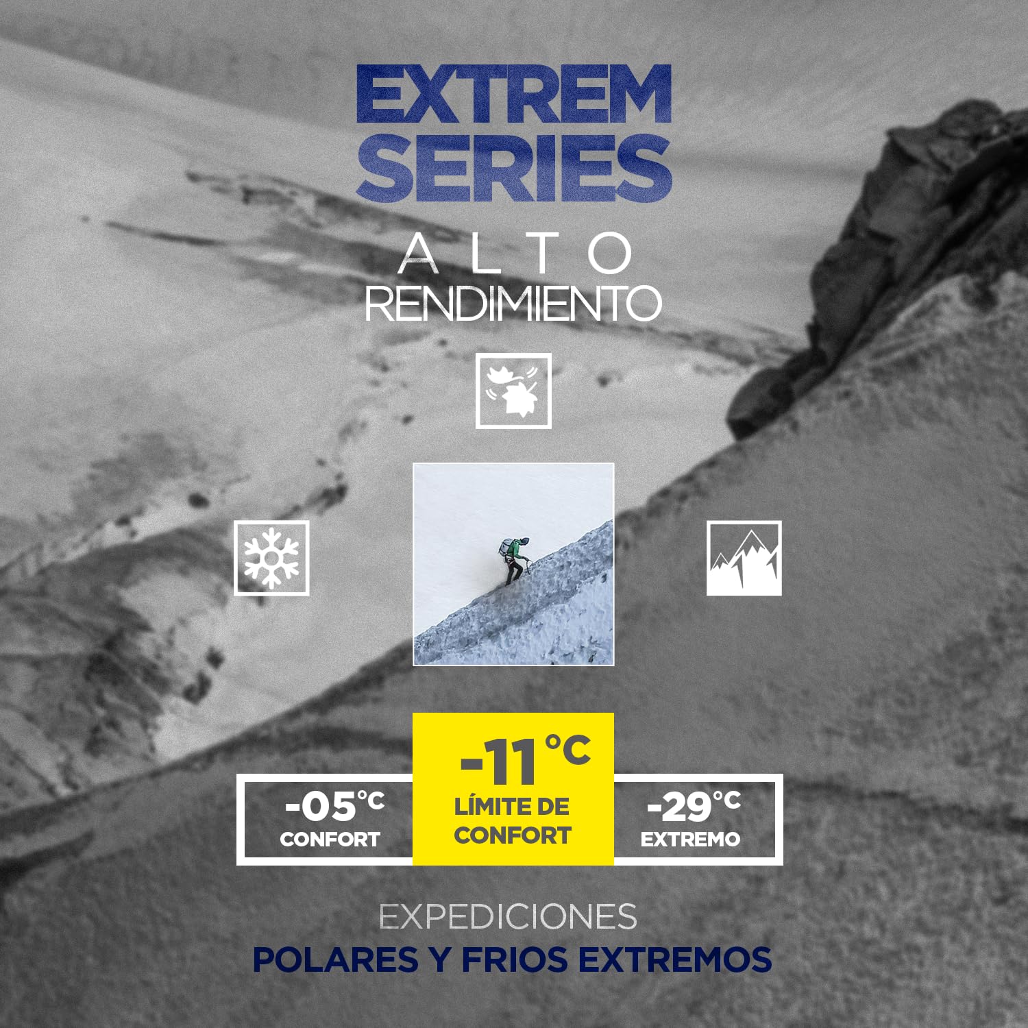 Lestra Sport – Greenland 200 — Sacco a Pelo Freddo Estremo — T° Limite Comfort -11°C — Caldo & Confortevole — Adulto