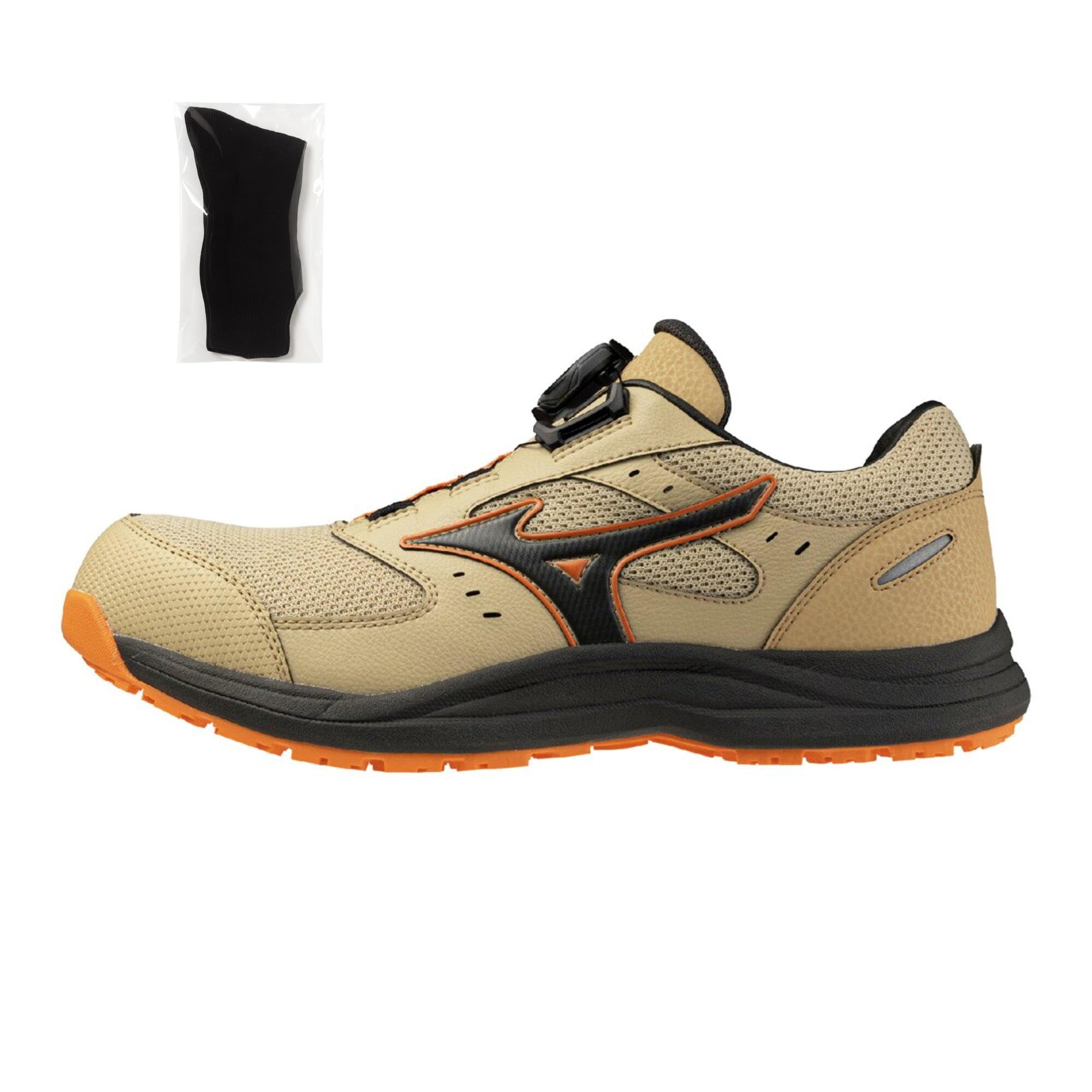 [ミズノ正規取扱店 独自企画] 安全靴 オールマイティ LSIII 53L BOA F1GA2602 2026年3月発売モデル (現場用ソックス1足セット)