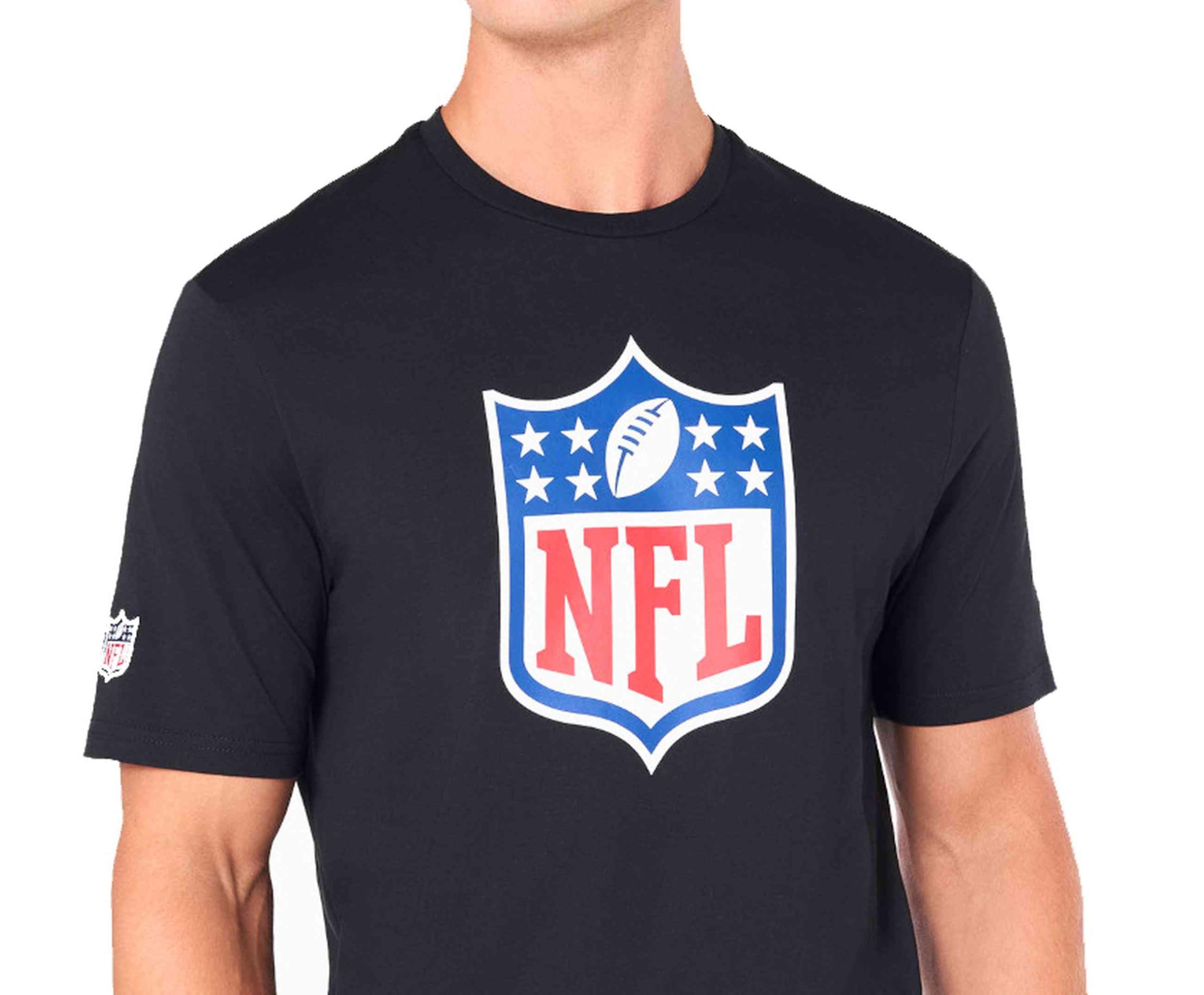 New Era NFL Shield NFL Team Logo Black T-Shirt โ image 1