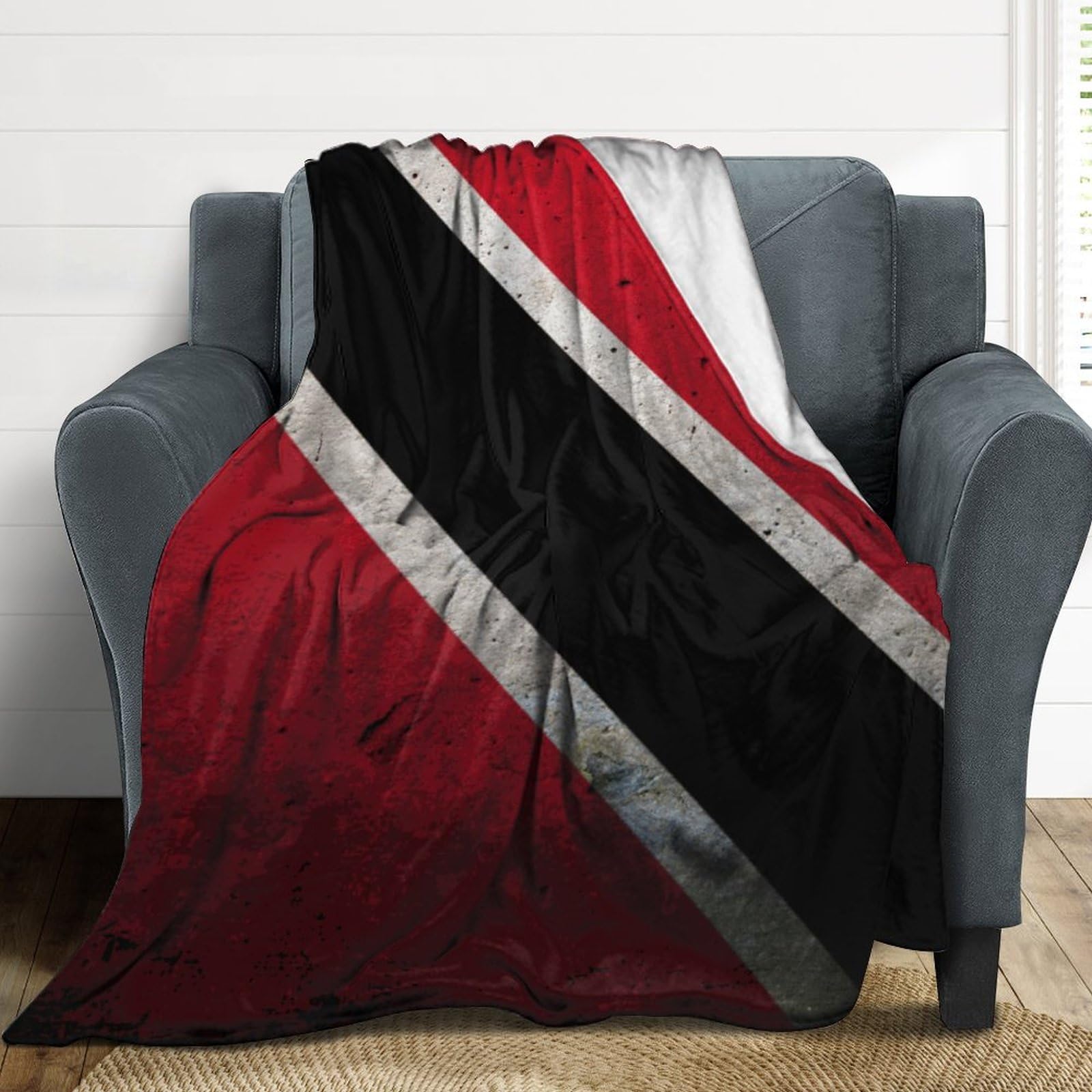 Amazon.com: Soft Fleece Blanket Throw Blankets for Men Women, Warm and  Lightweight Party Holiday Decorative Throw and Blanket for Couch Home Bed  Sofa Dorm, Compatible with Flag of Trinidad and Tobago :
