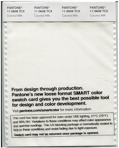Pantone Smart Swatch 11-0608 Leche de coco