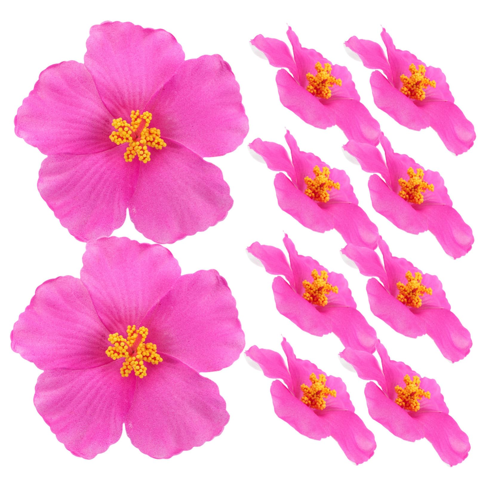 Fleurs tropicales de mariage : hibiscus artificiels réutilisables pour fête d'été