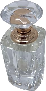 Artesian Crystal Rose Gold Perfume Bottle by Oleg Cassini