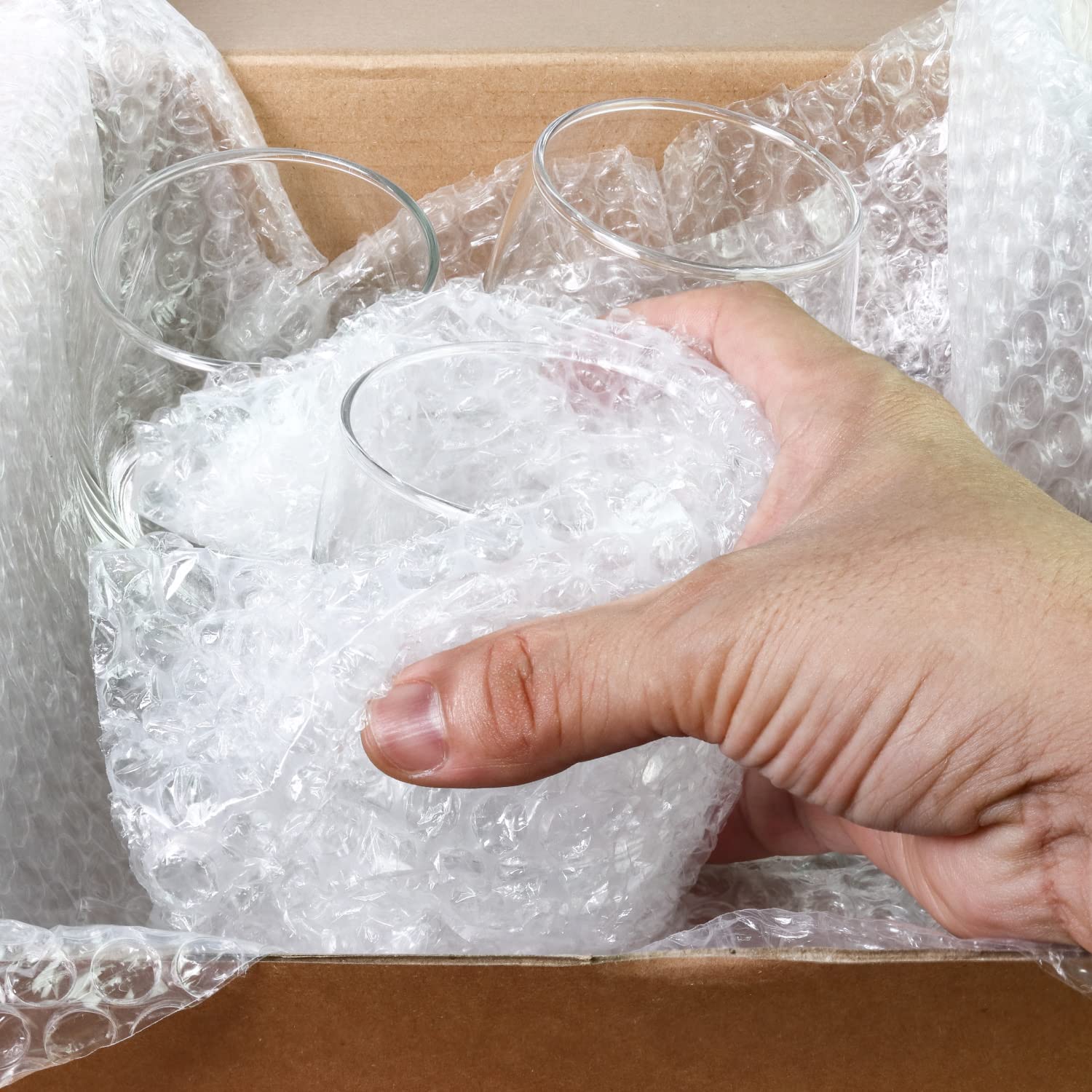 Rollo Burbujas Embalaje, Papel de Burbujas para Embalar, Plástico de Burbujas para Mudanzas, Embalajes y Cajas. Medida 100 cm x 25 m de longitud - Ofituria