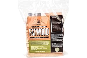 100% All Natural Firewood Fatwood For Fast & Easy Fire Starting