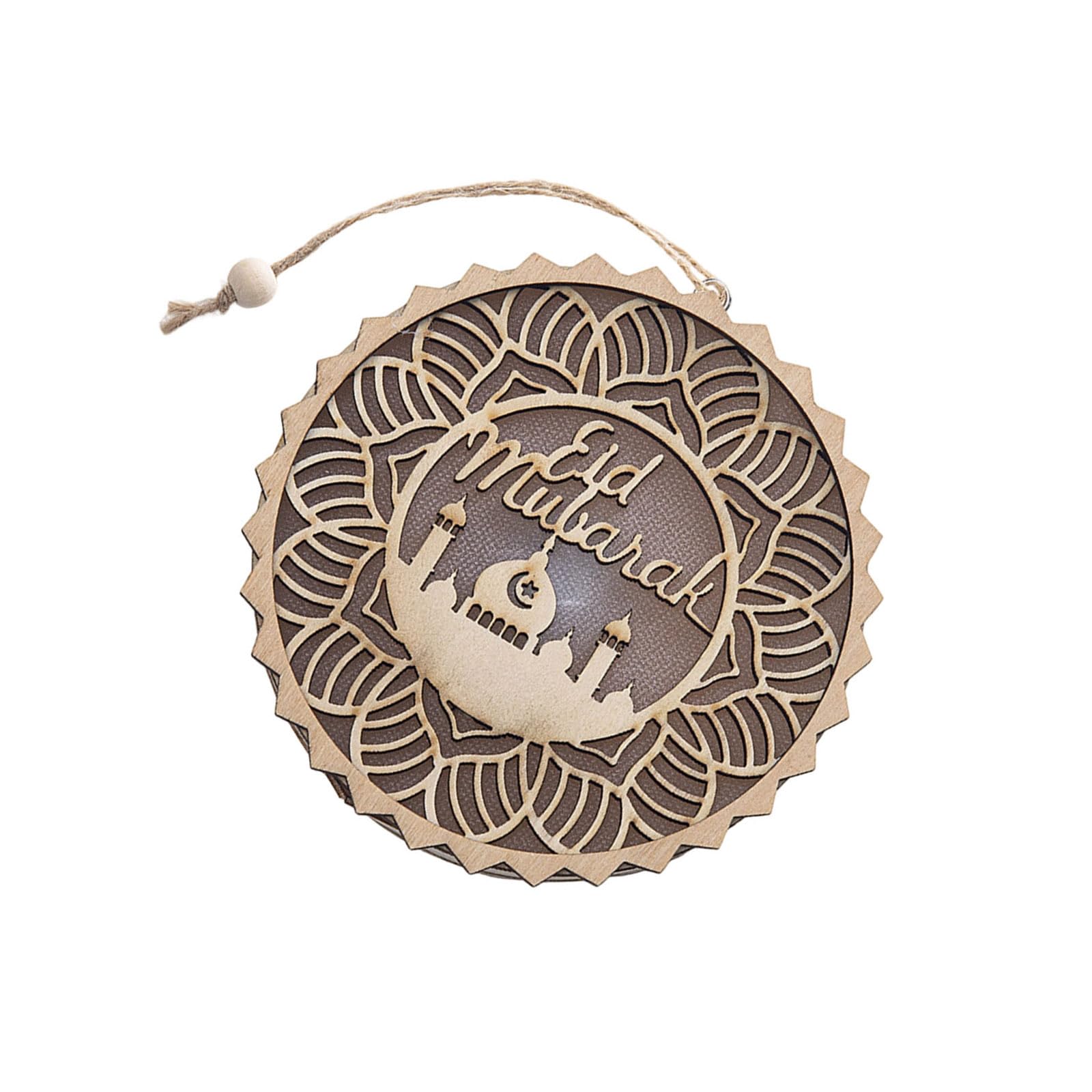 Tsophreniq Hollow Light Decor for Middle Eastern Celebrations Home Gatherings Wood Festival Light