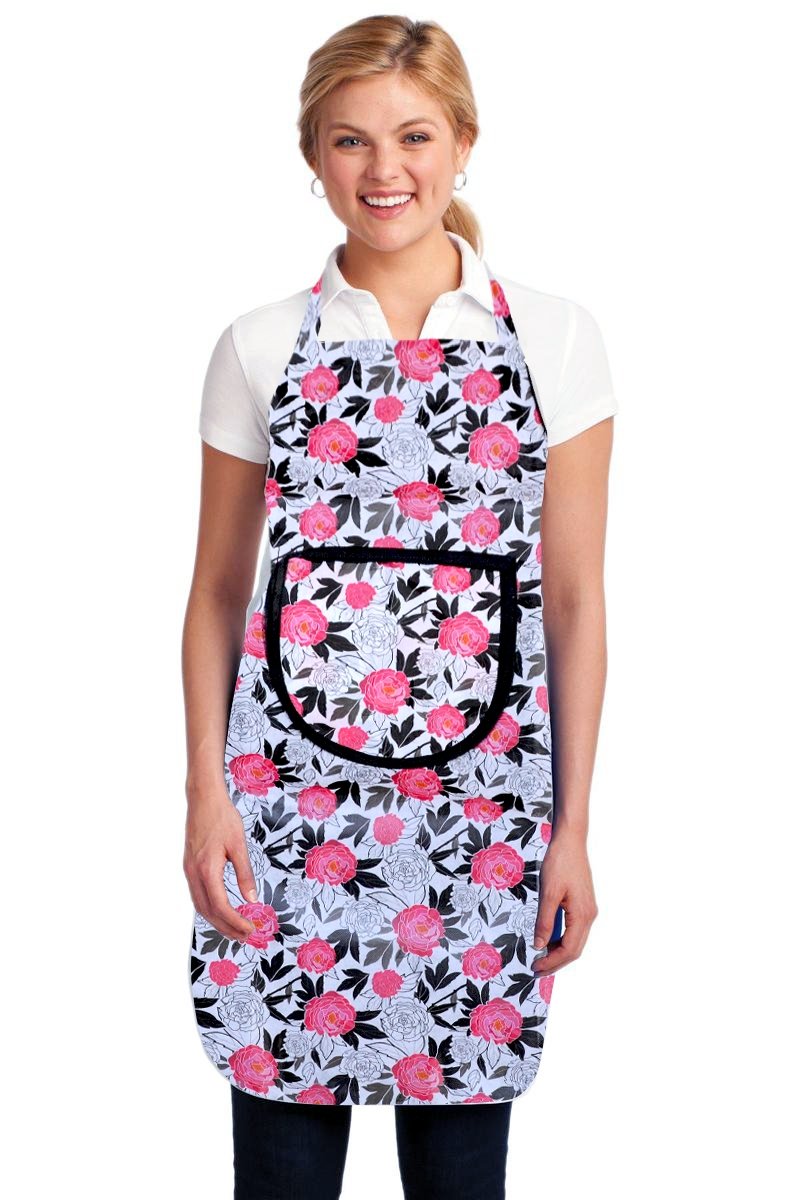 VHD Kitchen Apron Printed Laminated Non Wooven Water Proof
