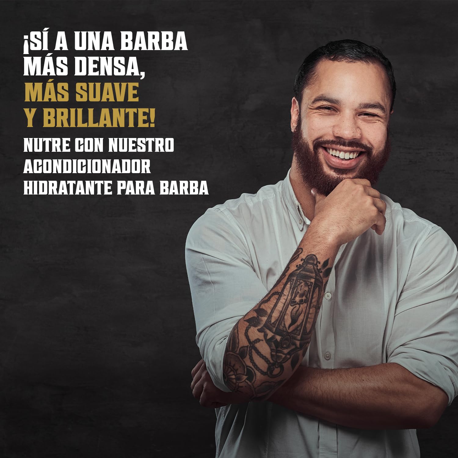 Viking Revolution Juego de Champú y Acondicionador de Barba con Aceites de Argán y Jojoba - Champú Barba Hombre que Suaviza, Alisa y Fortalece el Crecimiento - Tabaco Dulce 2x500 ml