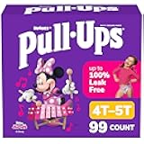 Pull-Ups Girls' Potty Training Pants, Size 4T-5T Training Underwear (38-50 lbs), 99 Count (3 Packs of 33)