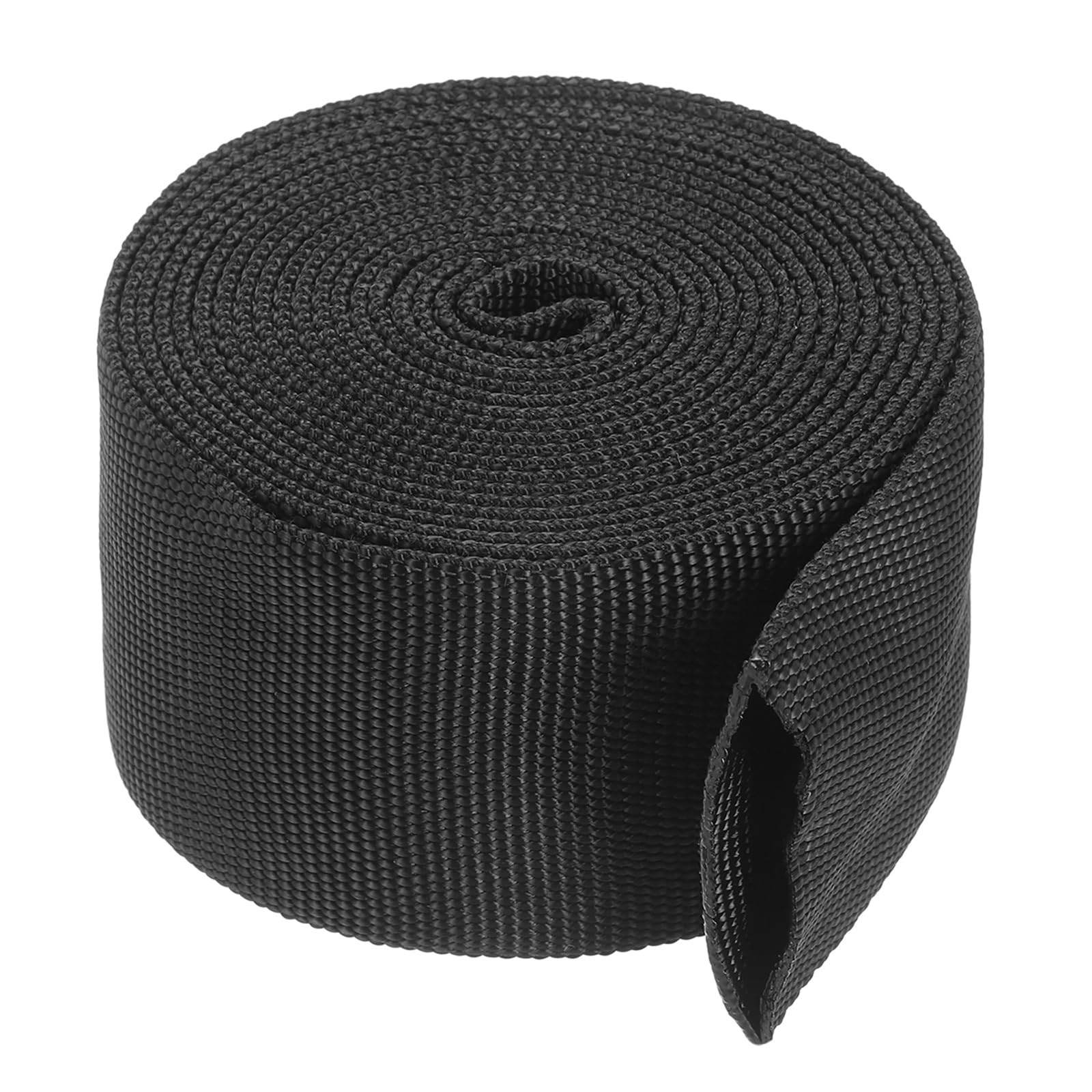 sourcing map Nylon Protective Hose Sleeve 31mm ID 3 Meters Cable Cover Sheath Protection Hydraulic Hose Wrap for Welding Cord Tig Torch Hydraulic, Black