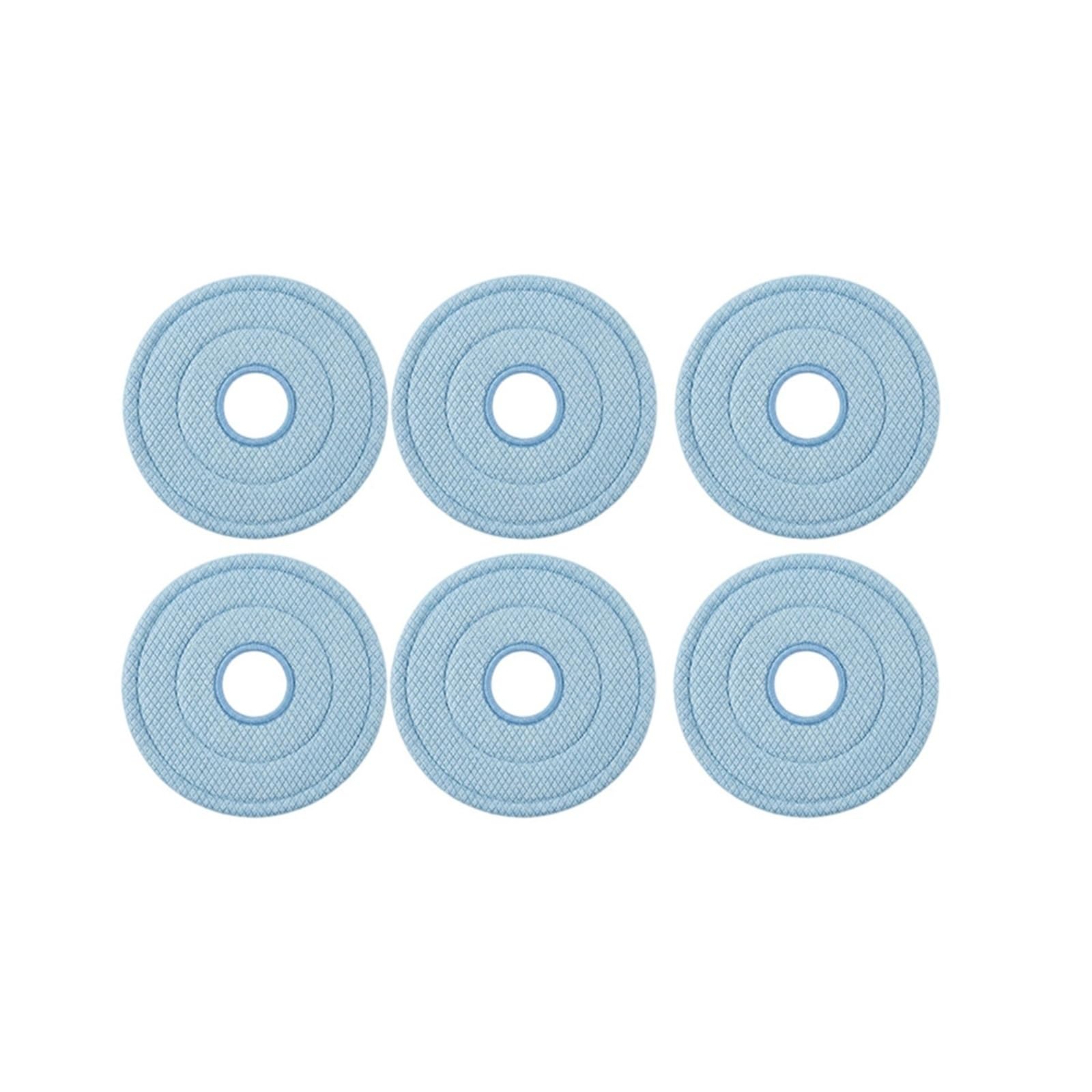 Fish Scale Microfiber Mop Cloth，Compatible For Xiaomi，B101CN X10+S10+，Compatible For Dreame，S10 Pro L10S Ultra X10(6pcs a)