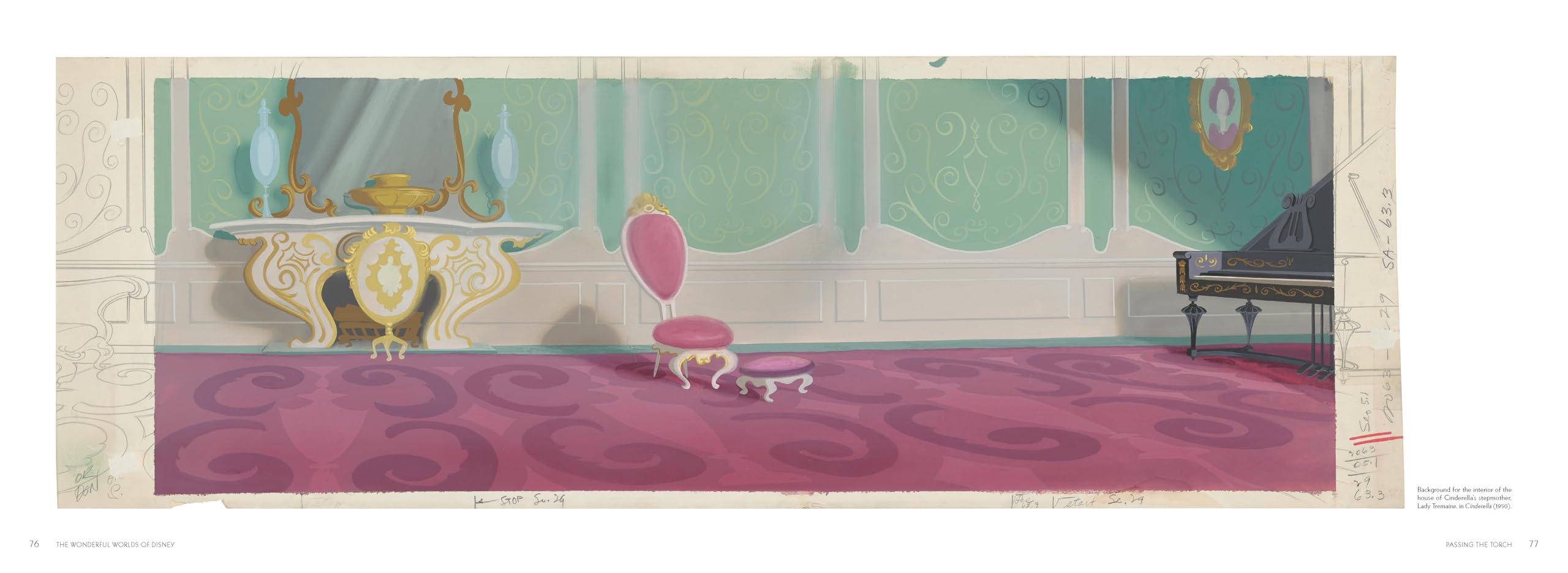 Disney The Wonderful Worlds of Disney: The Scenic Art of Walt Disney Animation Studios